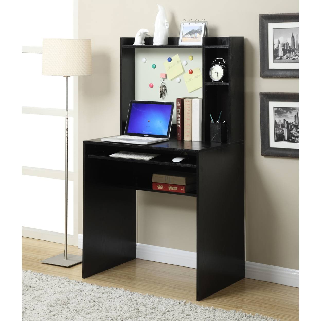 2Go Student Desk with Magnetic Bulletin Board