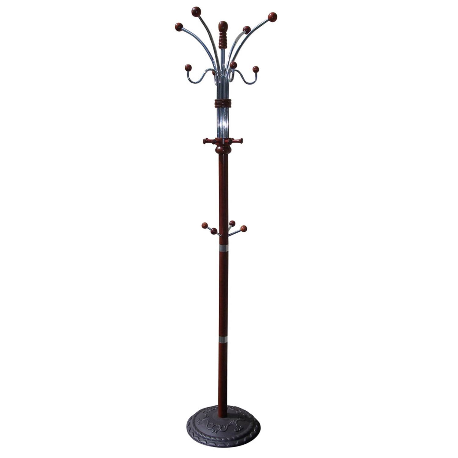 ORE International 73  Coat Rack, Cherry