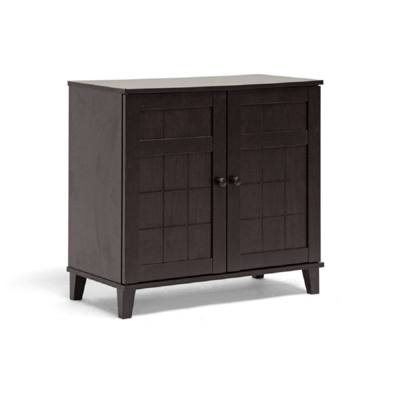 Glidden Wood Modern Shoe Cabinet