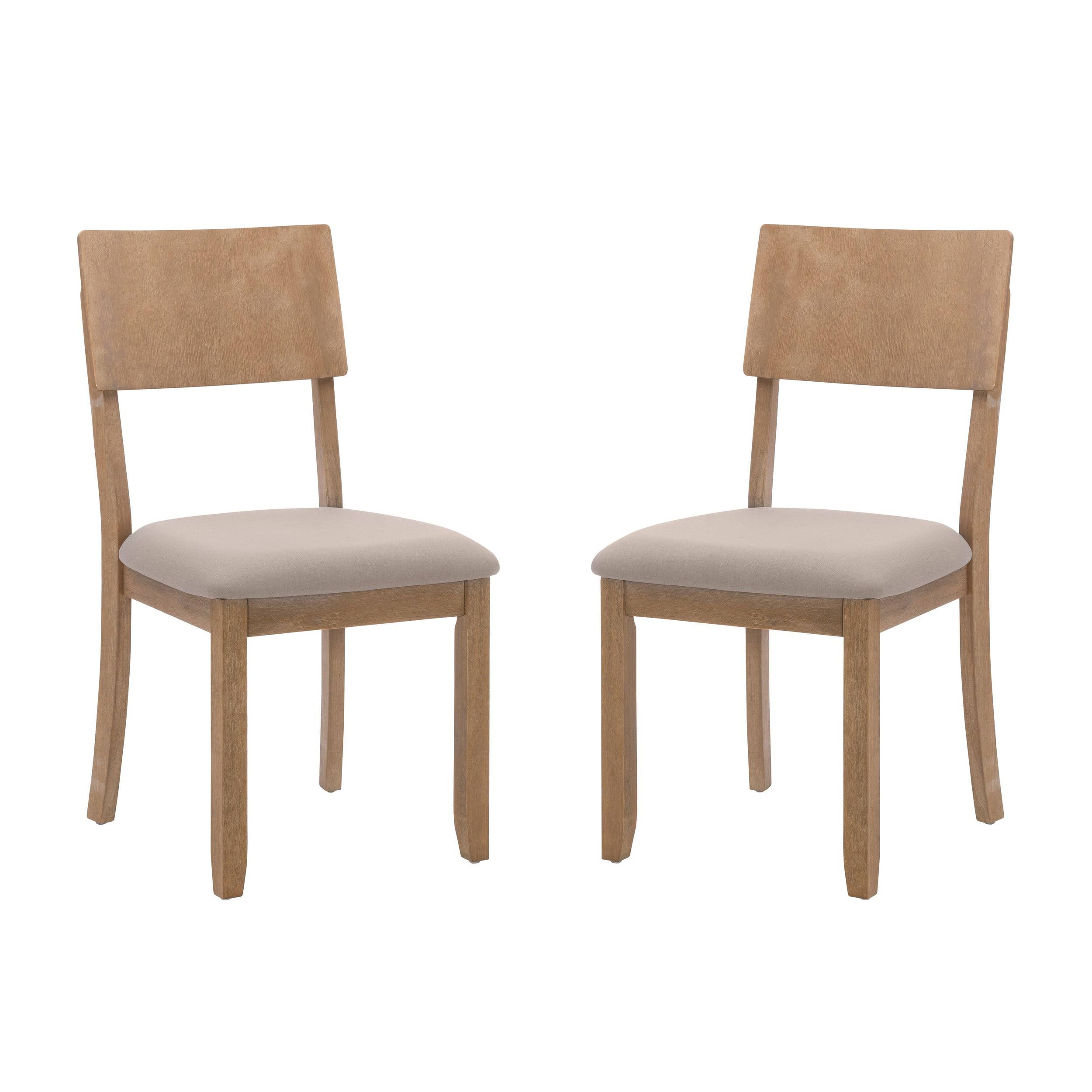 Jamil Upholstered Dining Chair, Set of 2, Gray Wash