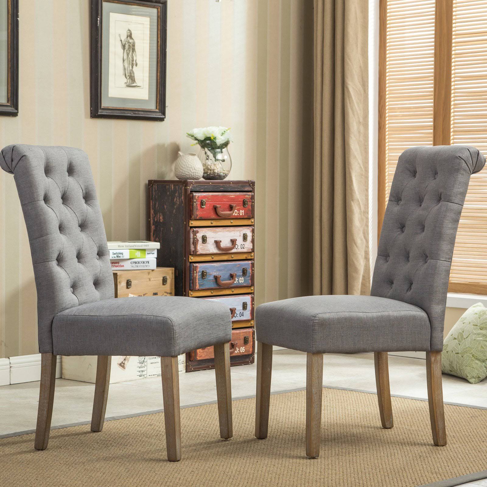 Habit Dining Chair, Set of 2, Gray