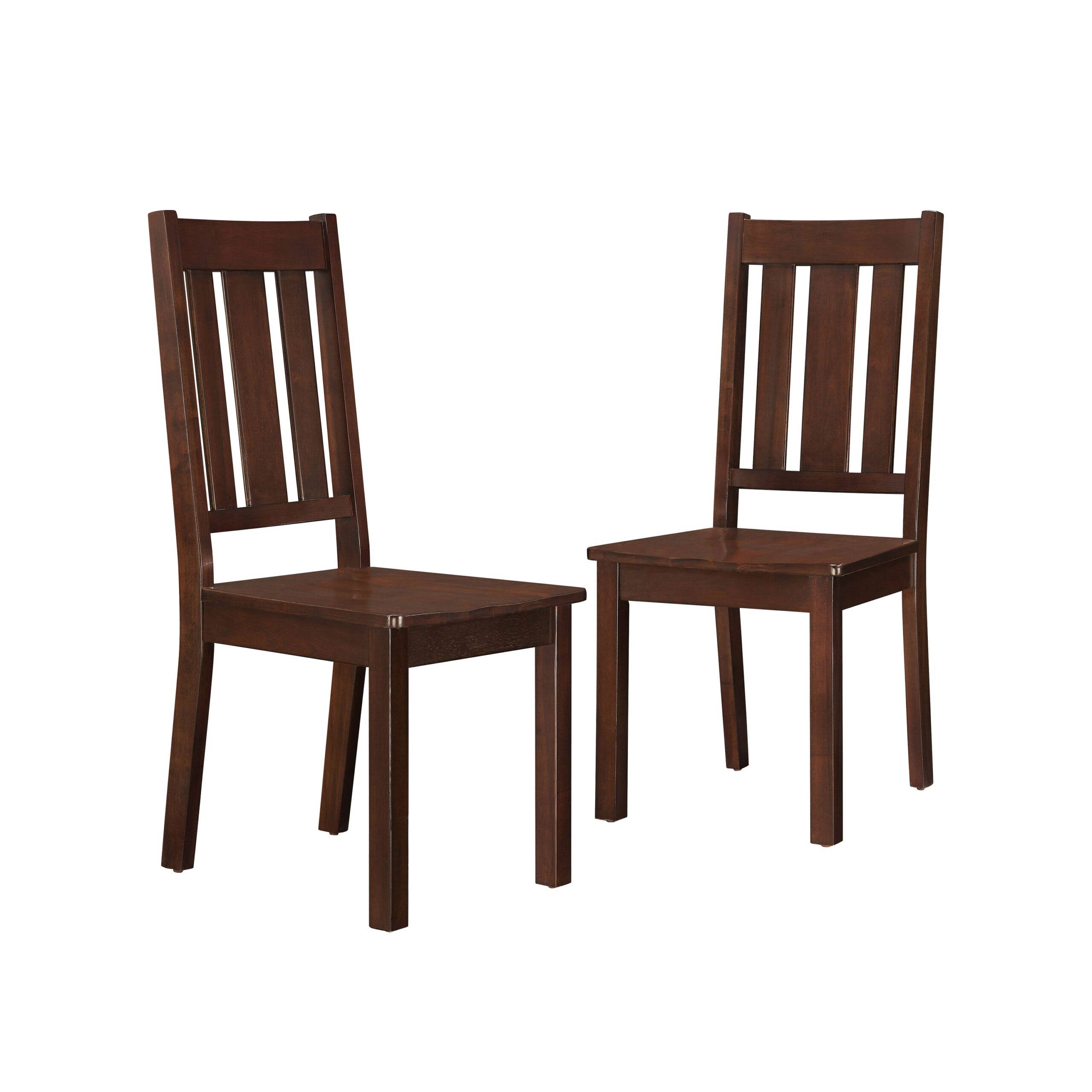 and Gardens Bankston Dining Chair, Set of 2, Mocha