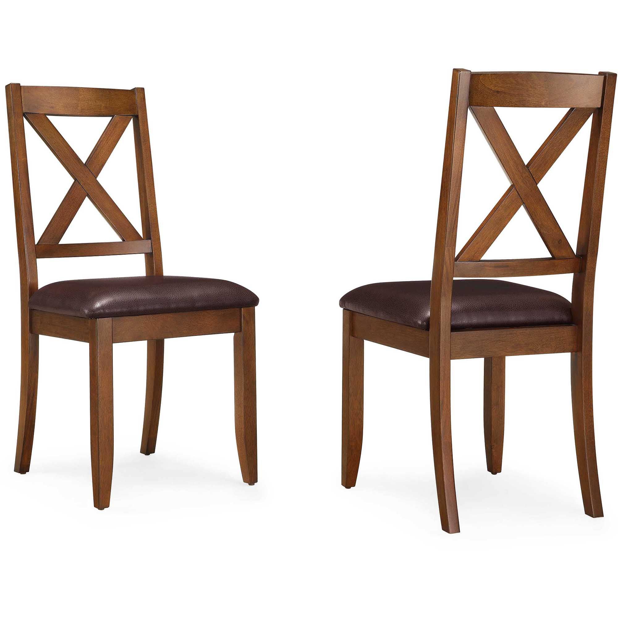 Gardens Maddox Crossing Dining Chair, Set of 2, Brown