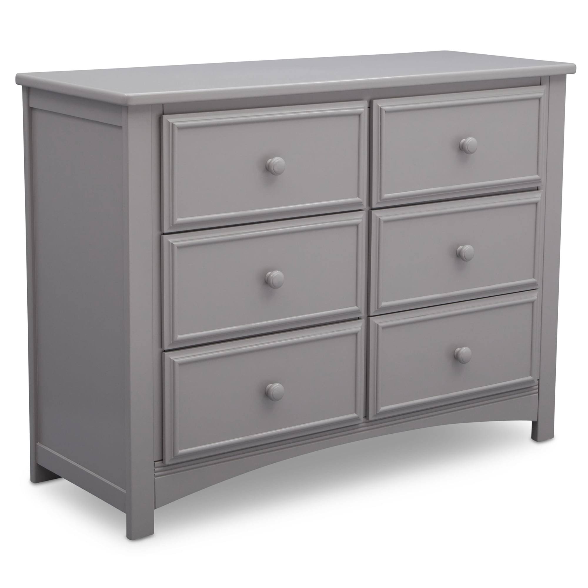 Mason 6 Drawer Dresser, Grey