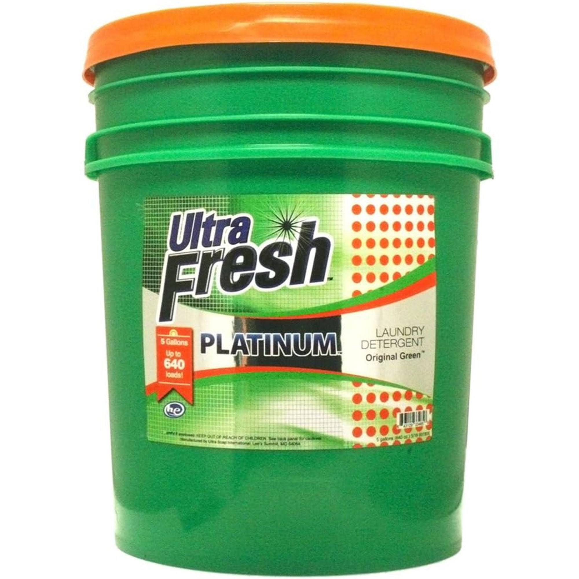 5 Gal Laundry Detergent, Up to 640 Loads, Original Green