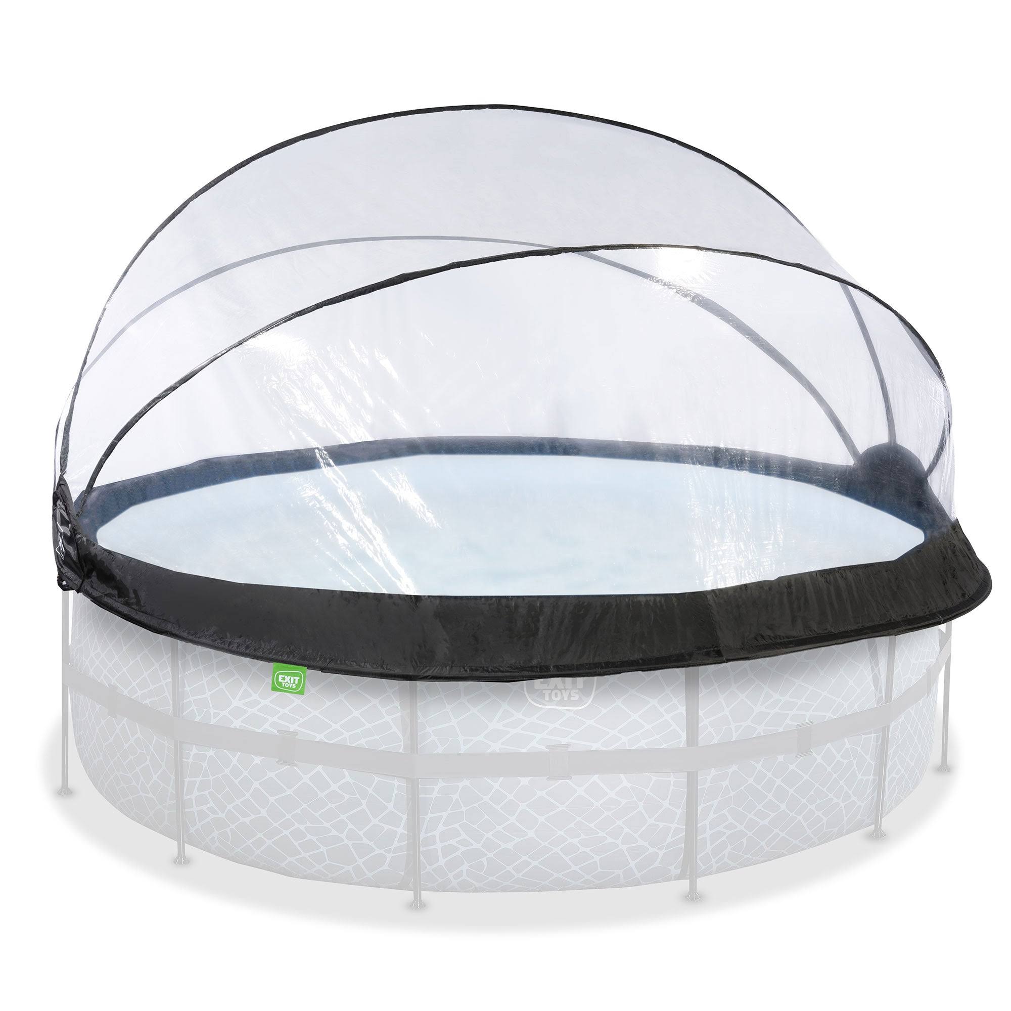 14 Foot Round Multifunctional Cover Dome Enclosure for Outdoor Pools
