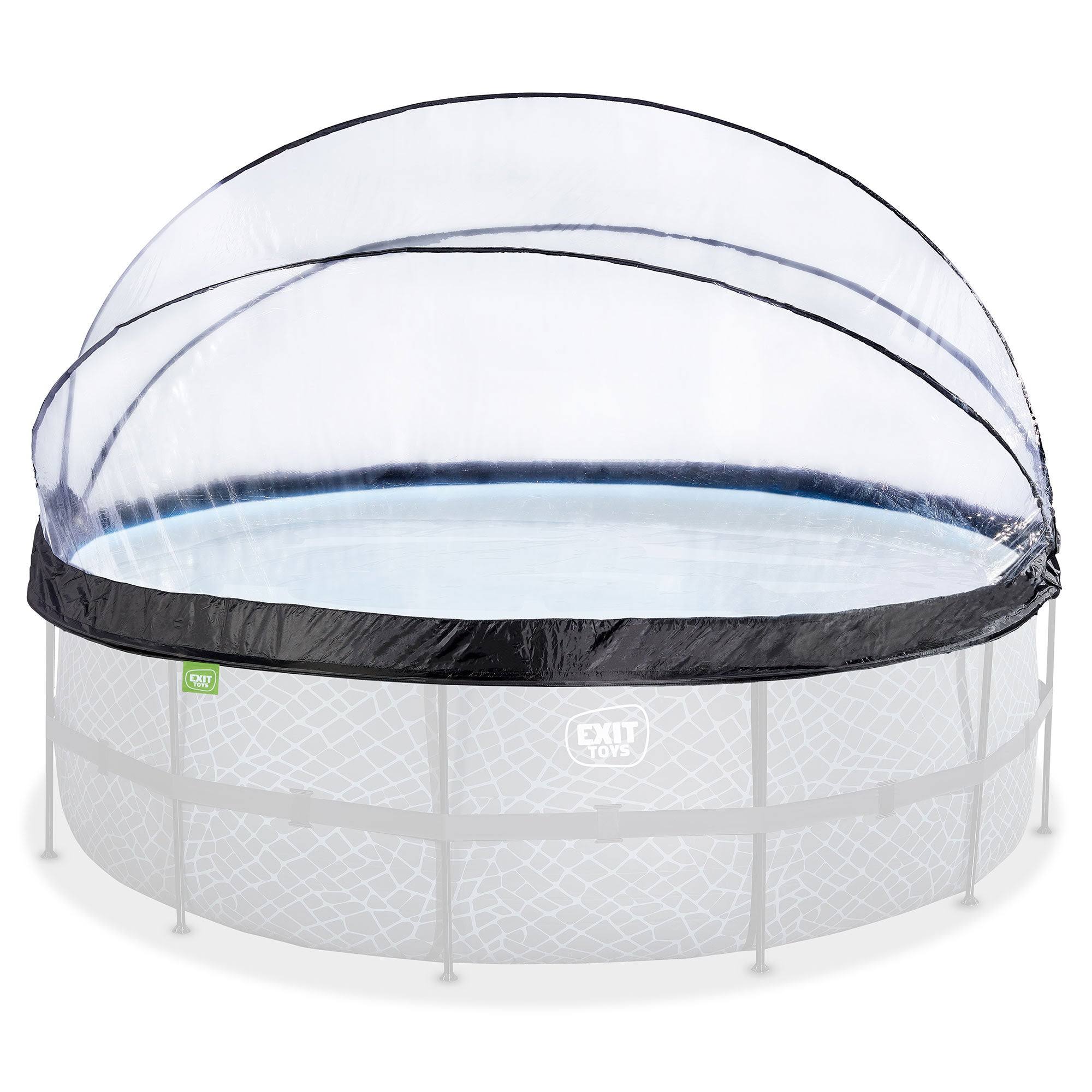 15 Foot Round Multifunctional Cover Dome Enclosure for Outdoor Pools