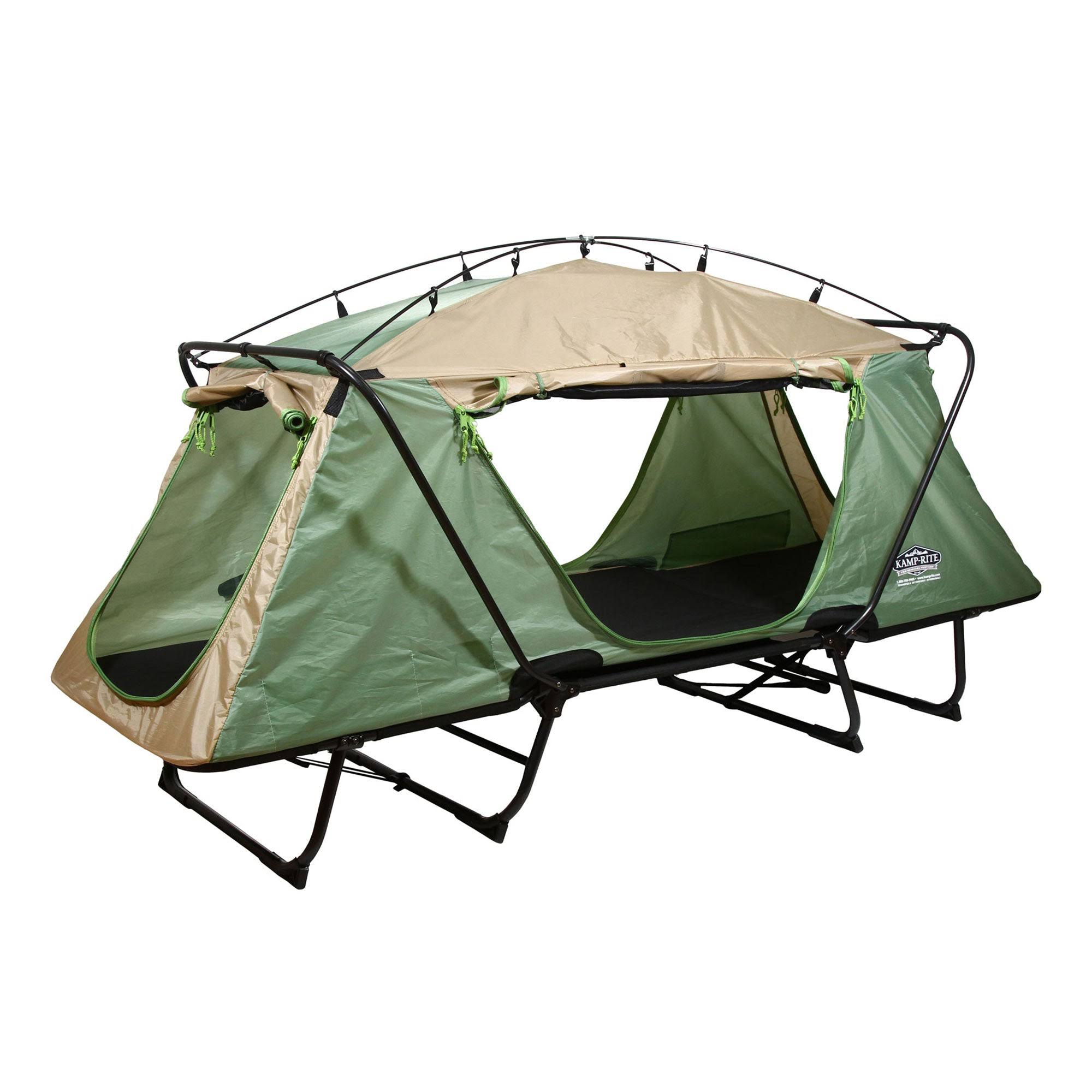 Oversized Quick Setup 1 Person Cot, Lounge Chair, & Tent, w/Domed Top