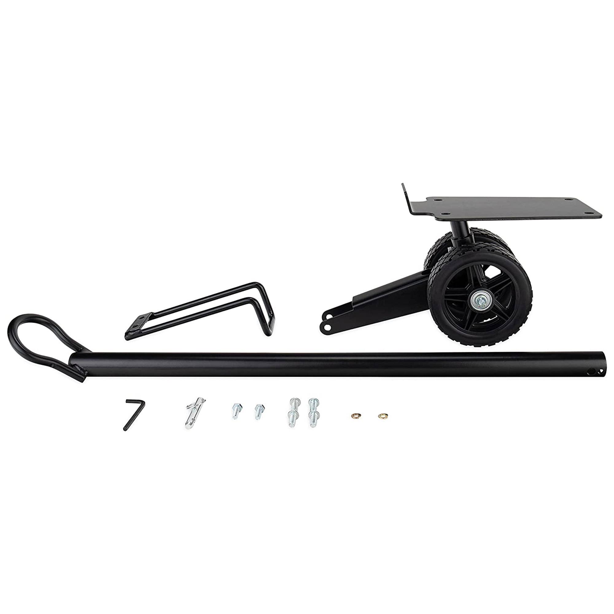 Steerable Wheel Kit for 28 & 36 Gallon Rhino Tote Tank with Tow Bar Handle