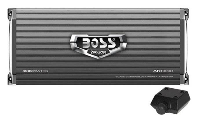 AR4000D  4000W Monoblock Class D Car Audio Amplifier Amp and Remote