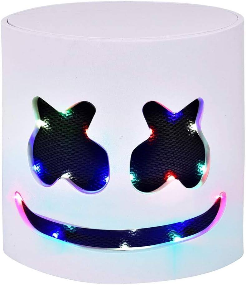 Music Festival Full Head Light Up Masks Halloween Led Dj For Man Women Kids Thanksgiving Christmas Halloween