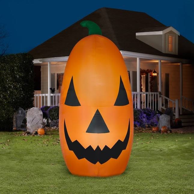 12′ Extra Bright Jack-O-Lantern Inflatable