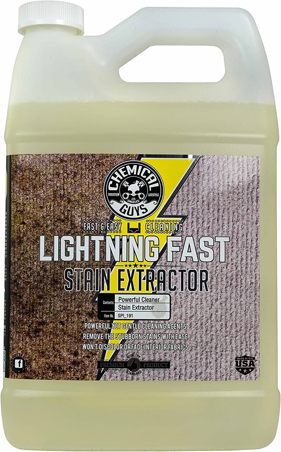 SPI_191 Lightning Fast Carpet and Upholstery Stain Extractor, 1 Gal/128 oz.