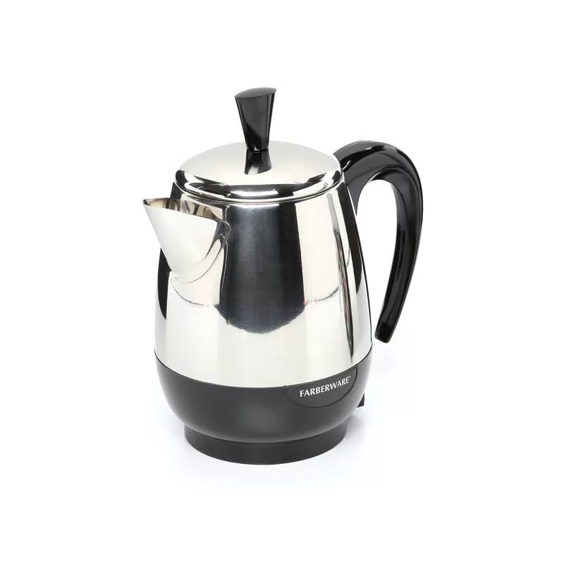FCP240 2-4-Cup Percolator, Stainless Steel