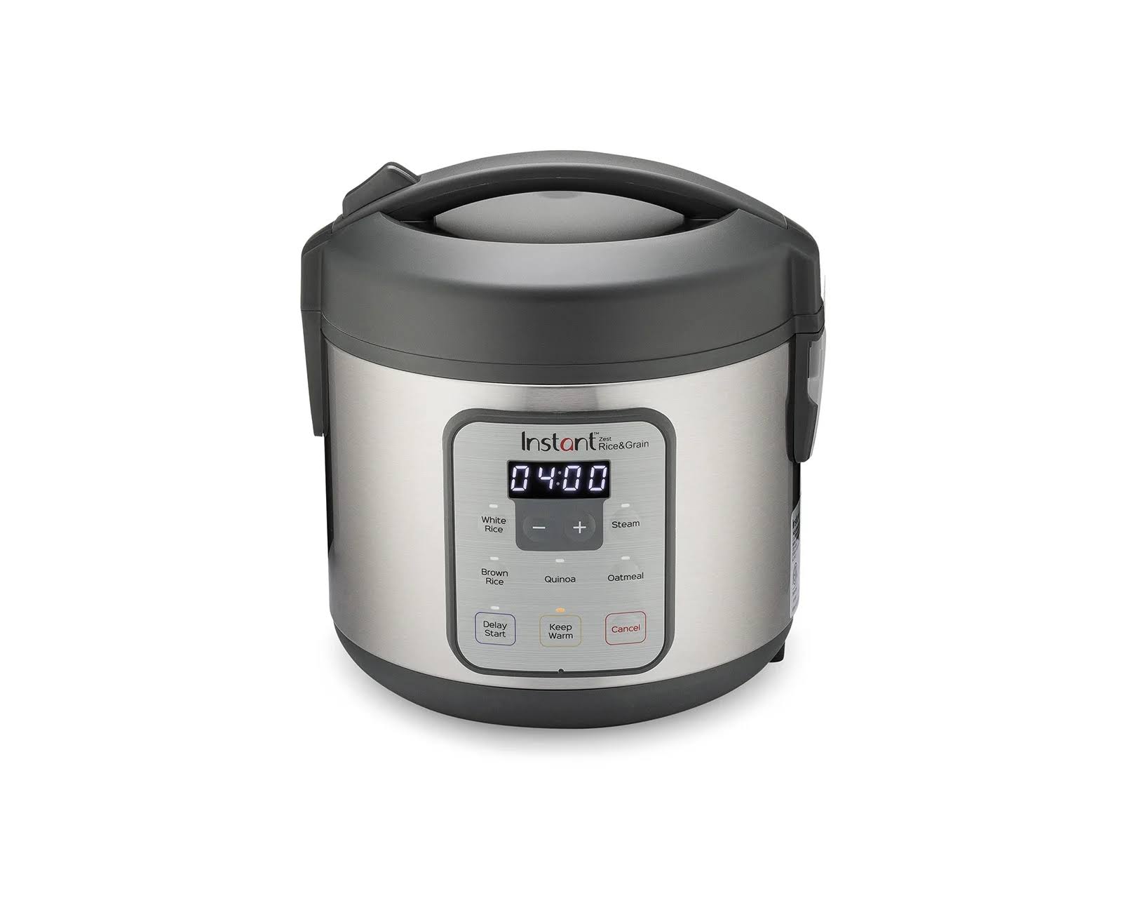 8 Cup One Touch Rice Cooker, , er, Cooks Rice, Grains, Quinoa and Oatmeal, No Pressure Cooking Functionality