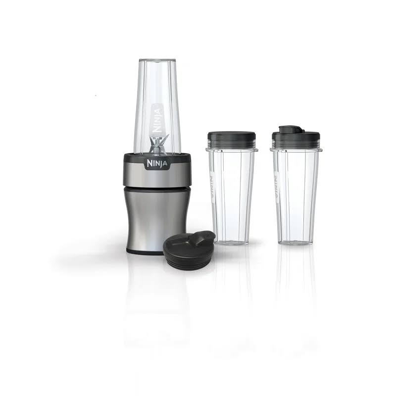 BN301  Compact Personal Blender, 900-Peak-Watt Motor, Silver