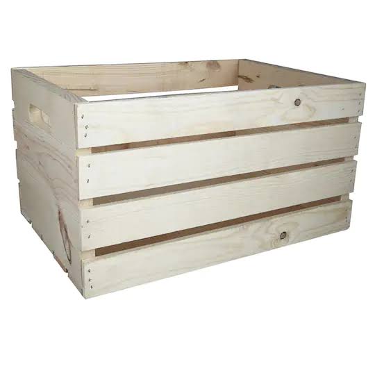 Make Market 12 Pack: 18  Wooden Crate