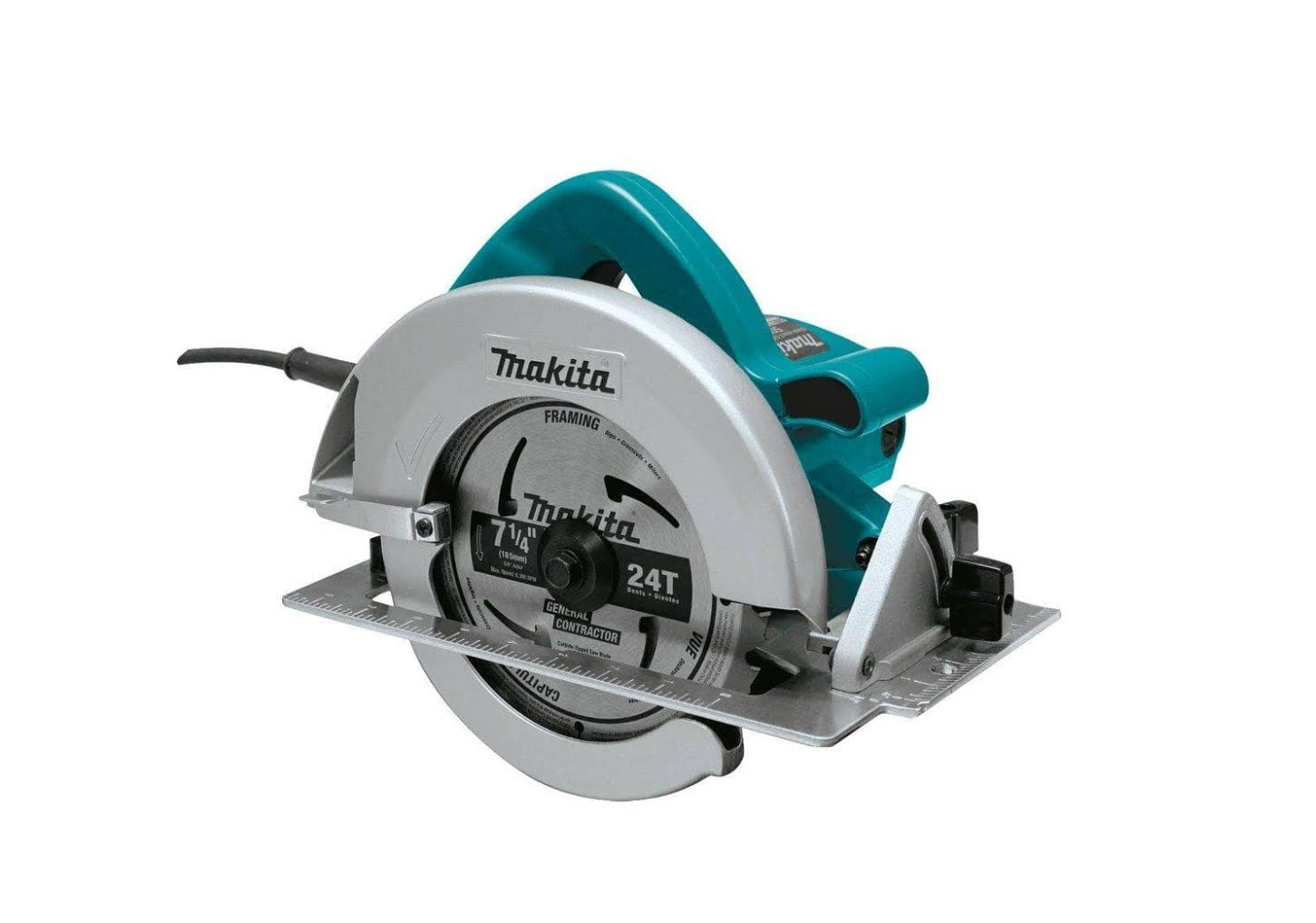 5007F 7-1/4 in. 15 Amp Corded Circular Saw with Dust Port 2 LED Lights 24T Carbide Blade
