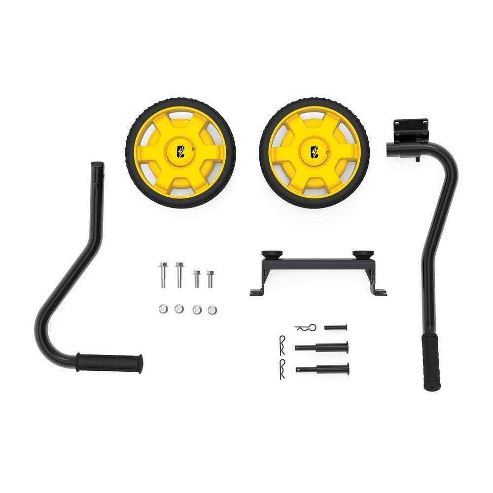 Champion Power Equipment 40065 Portable Generator Wheel Kit with Folding Handle and Never-Flat Tires