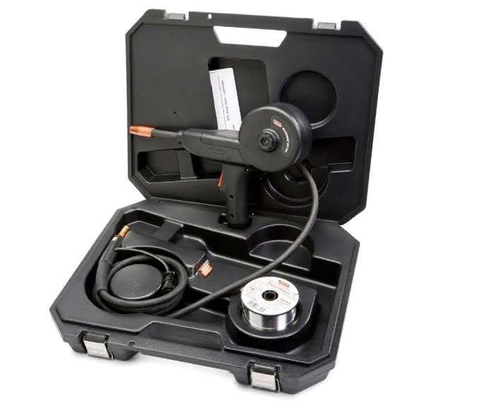 Lincoln Electric K2532-1 Magnum 100SG Welding Spool Gun for Soft Aluminum Wire, Including 10 ft. Gun Cable, Control Harness, Connector and Case