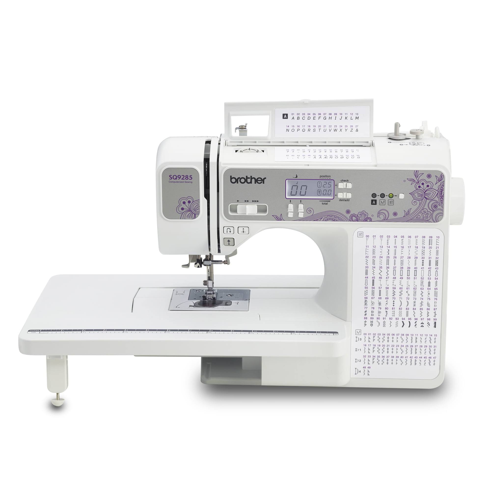 Brother SQ9285 Computerized Sewing and Quilting hine with Wide Table
