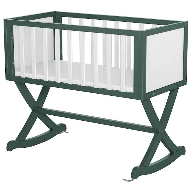 Luna/Haven Cradle, Olive and White