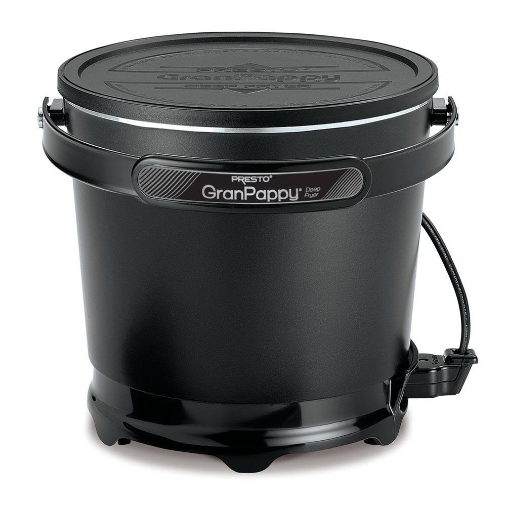 Presto 05411 1.5 Qt. Black GranPappy Deep Fryer