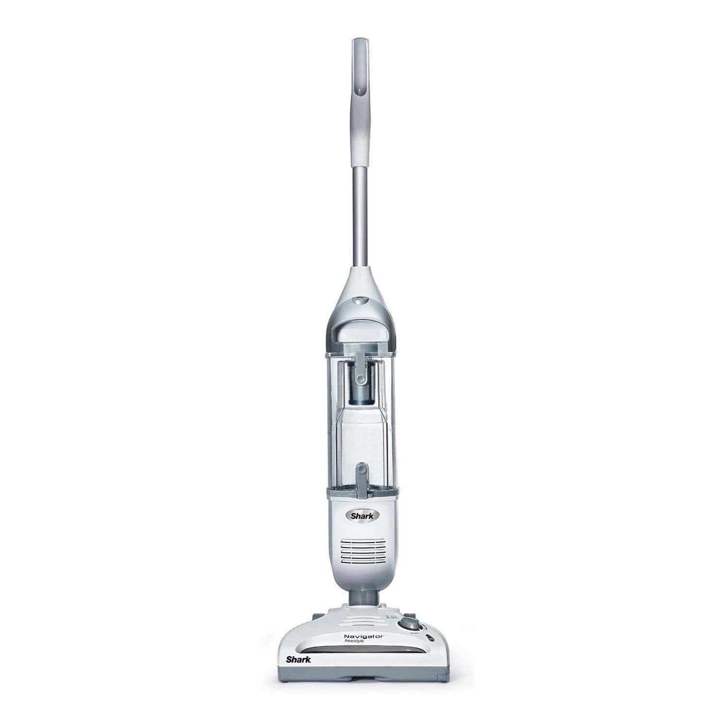 SV1106 Navigator Freestyle Upright Bagless Cordless Stick Vacuum for Carpet, White/Grey