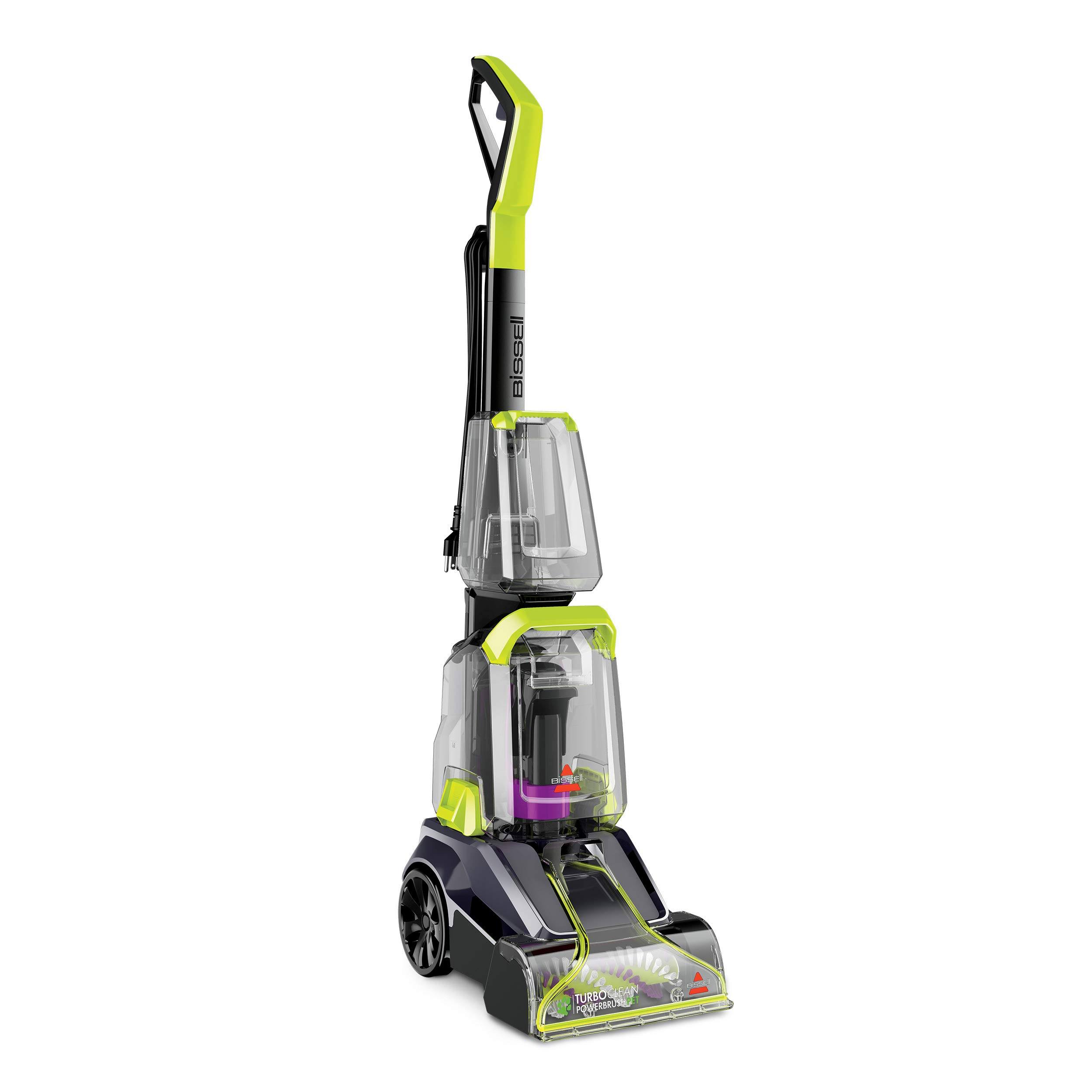 Bissell 2987 TurboClean PowerBrush Pet Carpet Cleaner, Green/ Black large