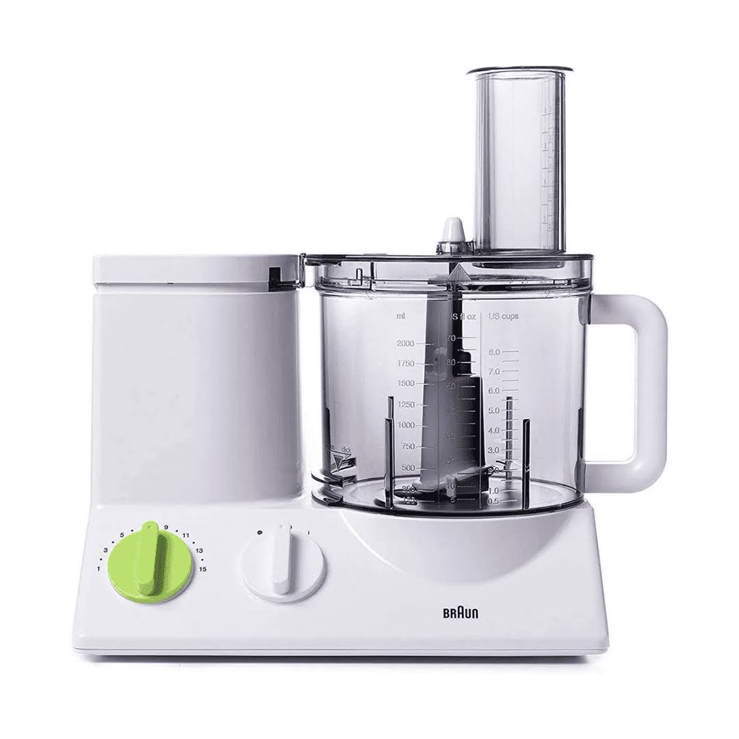 Braun FP3020 Food Processor: Culinary Versatility Meets Ultra-Quiet Performance (12 Cup)