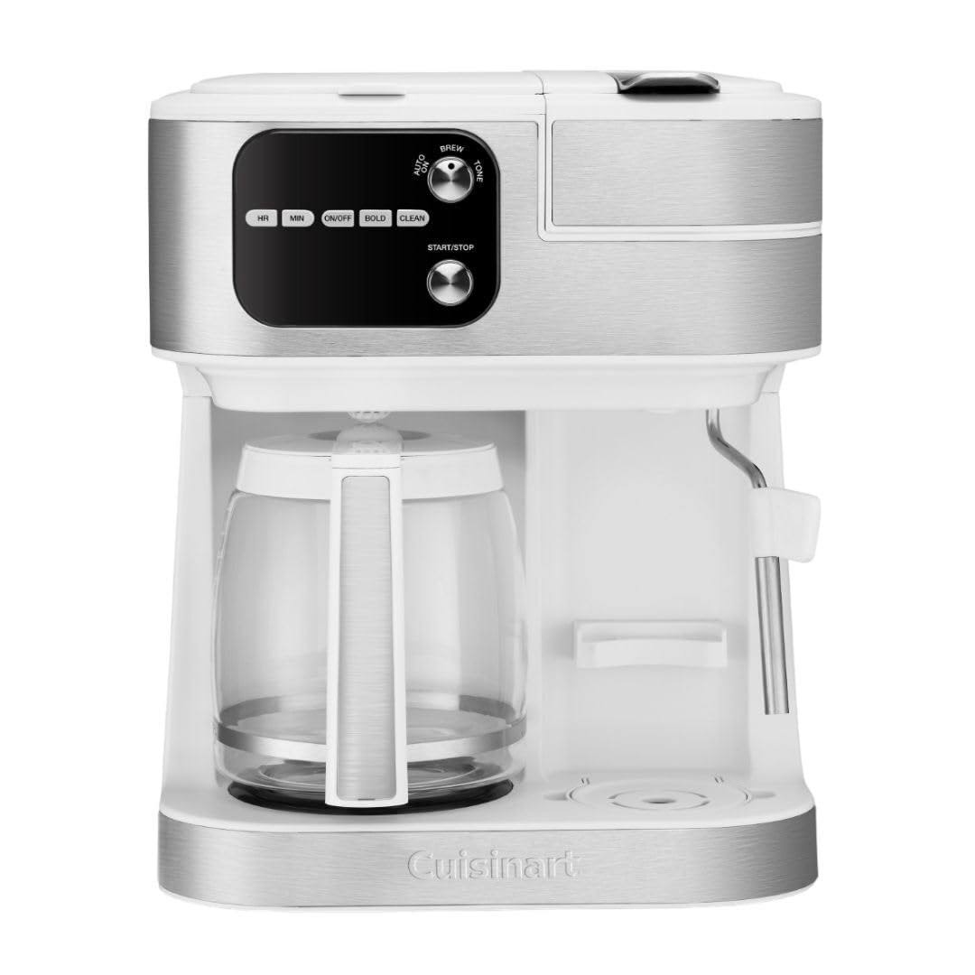 SS-4N1W Coffee Center Barista Bar 4-in-1 Coffee   Espresso Maker, White