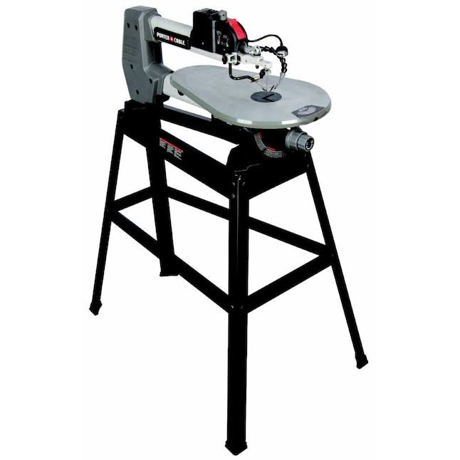 PORTER-CABLE Scroll Saw PCB375SS 18-in 1.6-Amp Variable Speed with Stand