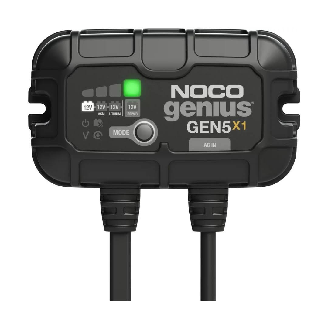 NOCO Genius GEN5X1 1-Bank 5A (5A/Bank) 12V Onboard Battery Charger