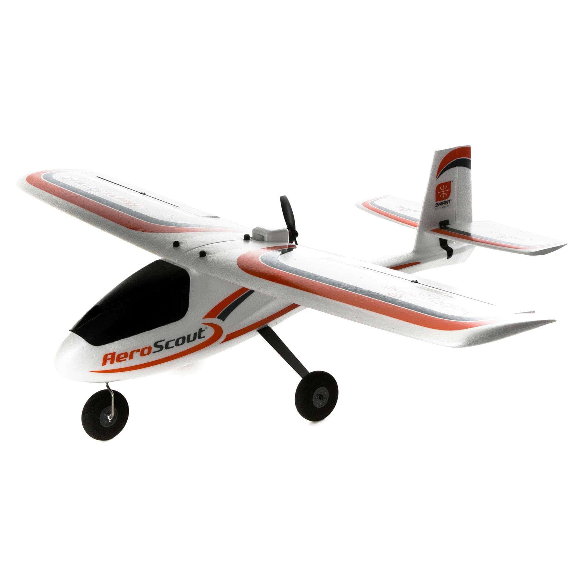 HobbyZone RC Airplane AeroScout S 2 1.1m RTF Basic Battery and Charger