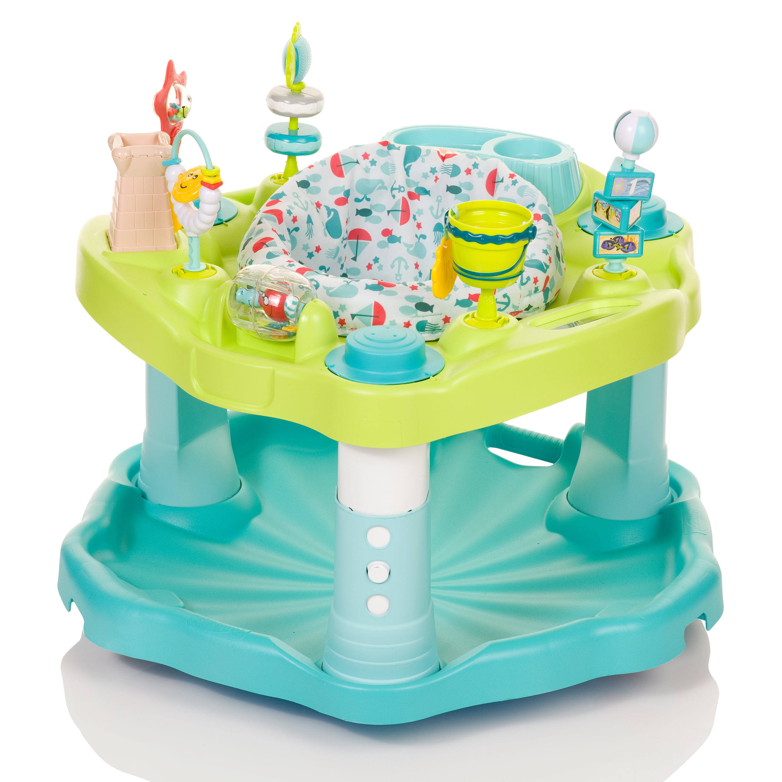 Exersaucer  Entertainer Seaside Splash Activity Center